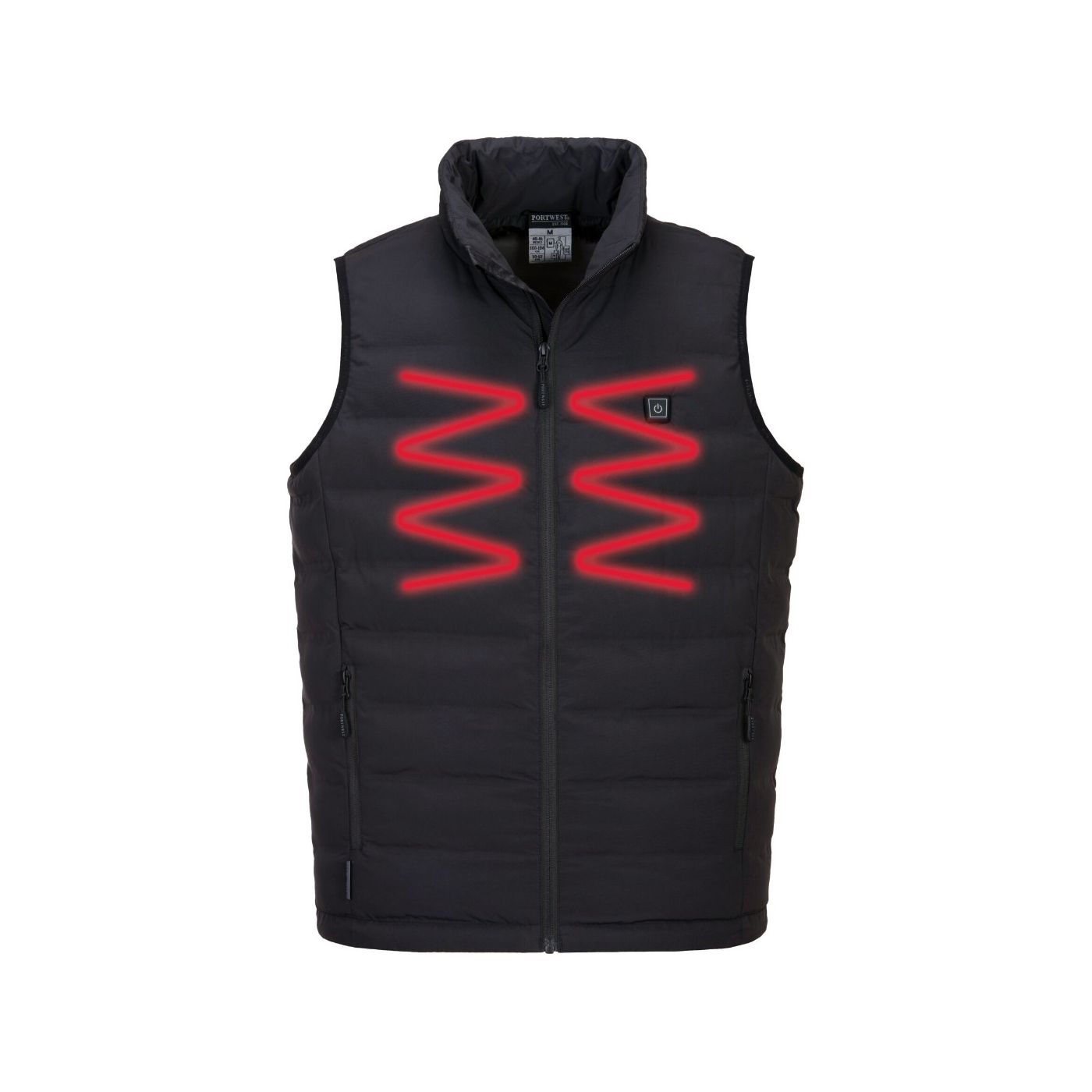 Portwest Ultrasonic Heated Tunnel Gilet: S549  