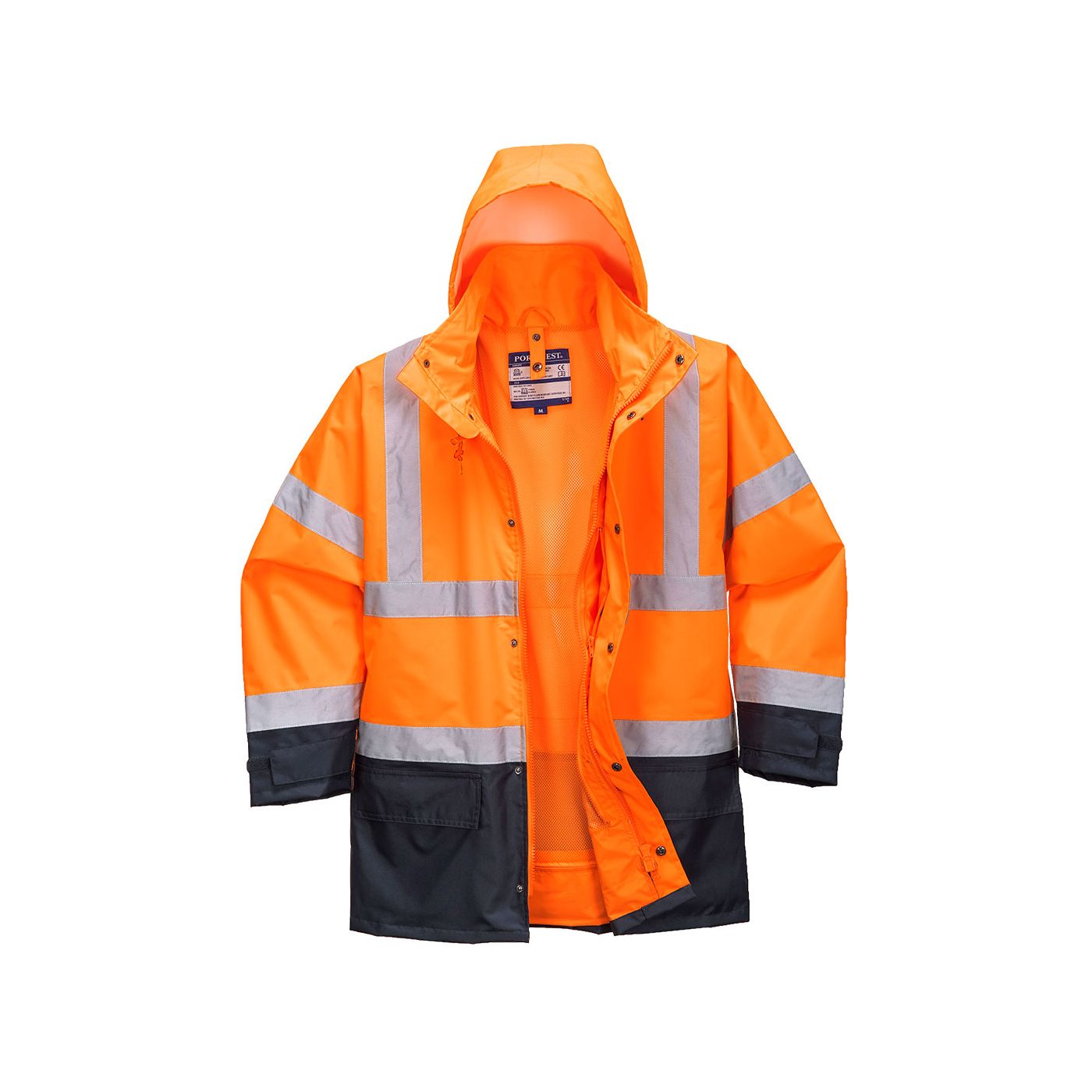 S467  - High Vis 2 Tone Orange Jacket
