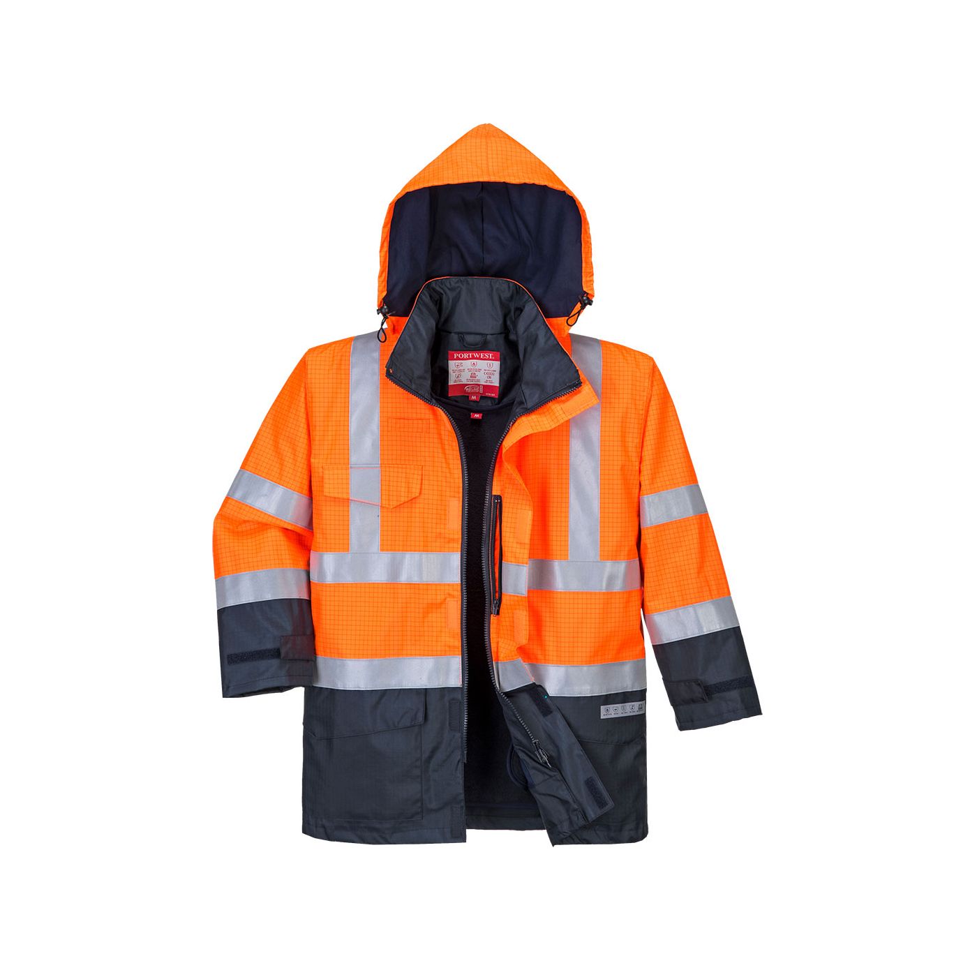 S779 - Portwest Bizflame Two tone Rain Hi-Vis Multi-Protection Jacket