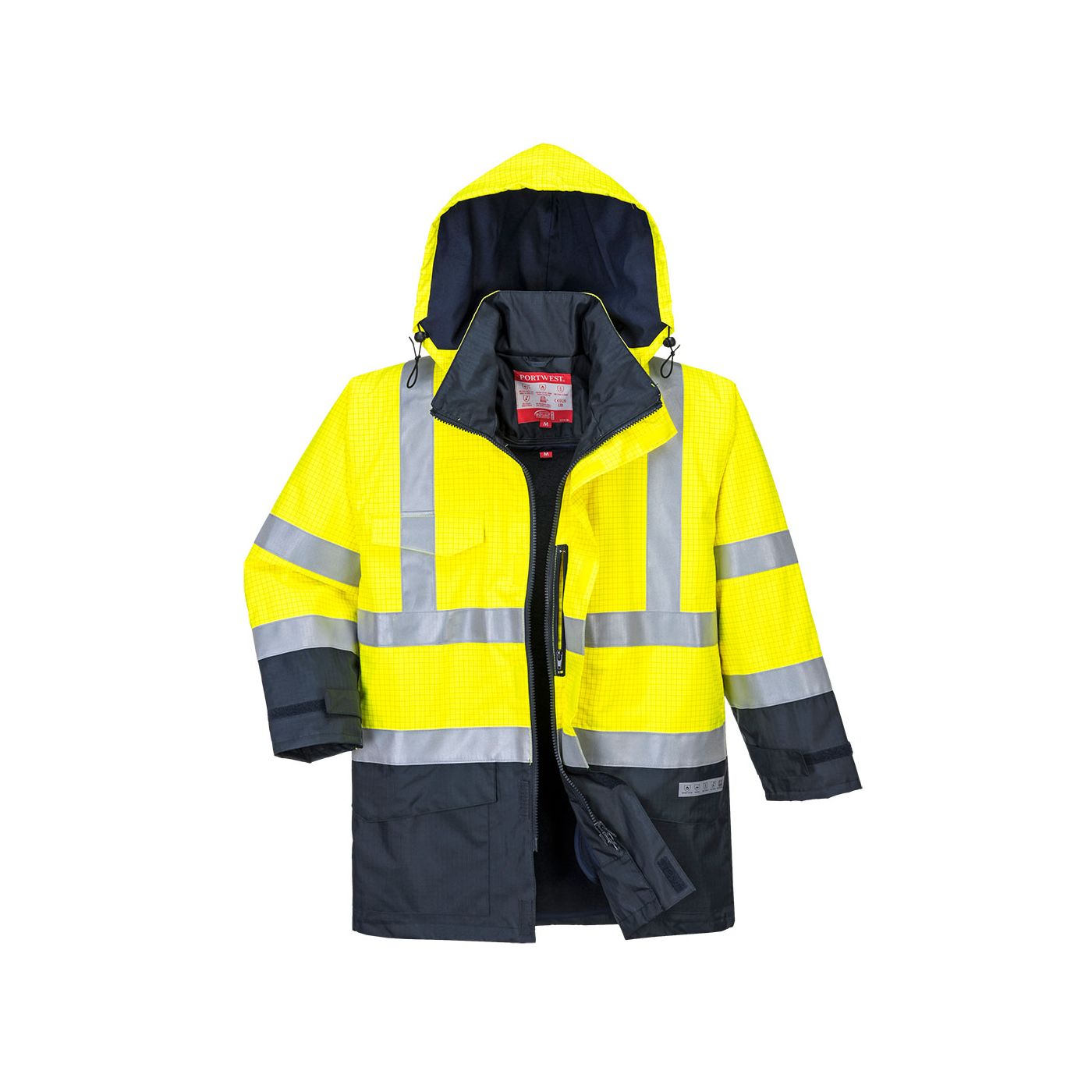 S779 - Portwest Bizflame Two tone Rain Hi-Vis Multi-Protection Jacket