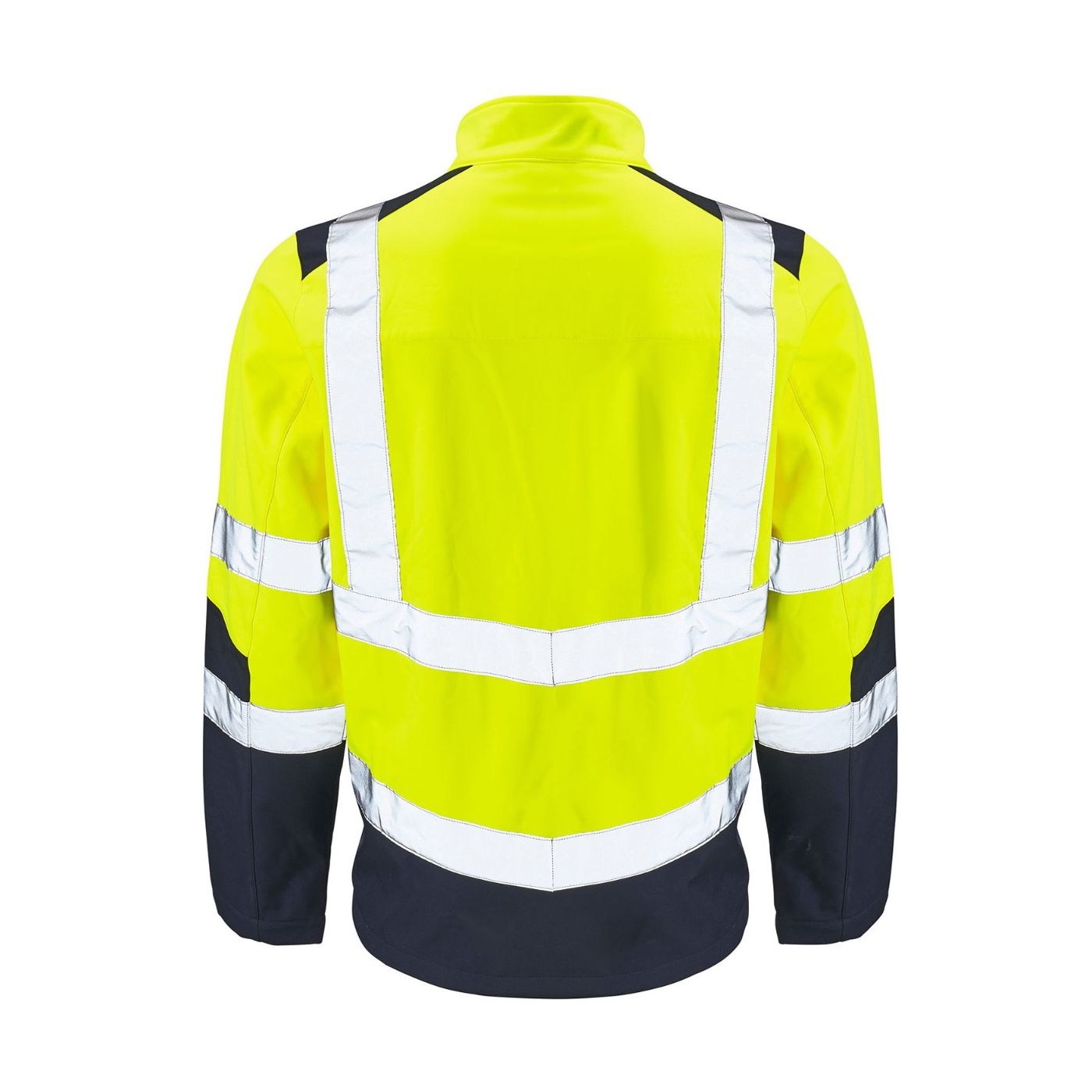 SHV-105 - Supertouch High Vis Two Tone Softshell Jacket
