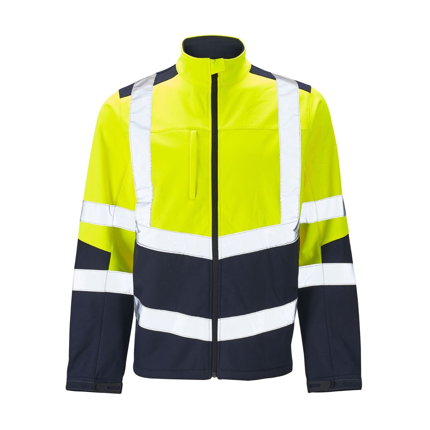 SHV-105 - Supertouch High Vis Two Tone Softshell Jacket