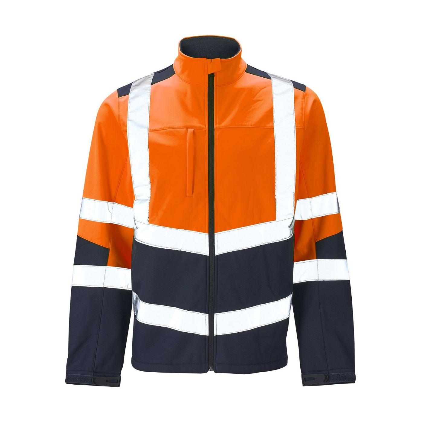 SHV-105 - Supertouch High Vis Two Tone Softshell Jacket
