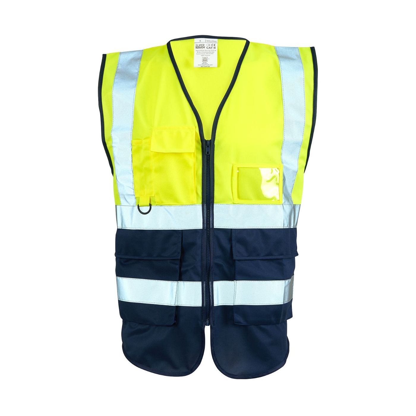 SHV-2534/8 - High Vis Contrast Two Tone Executive Vest