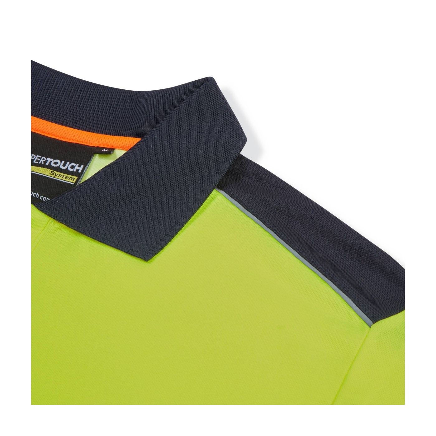 SYH-304 - Supertouch System Hi-Vis Eco Cotton Cool Polo