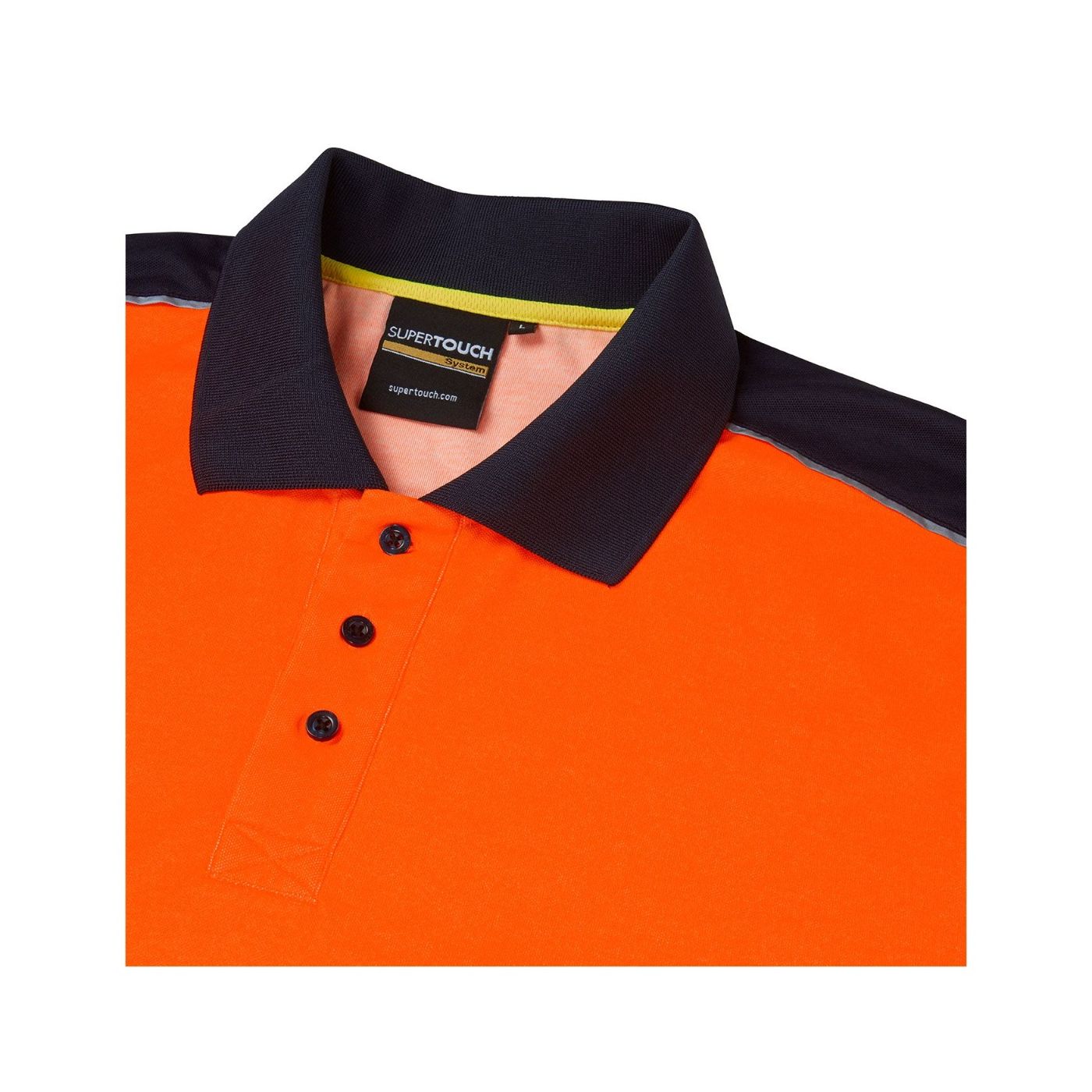 SYH-304 - Supertouch System Hi-Vis Eco Cotton Cool Polo
