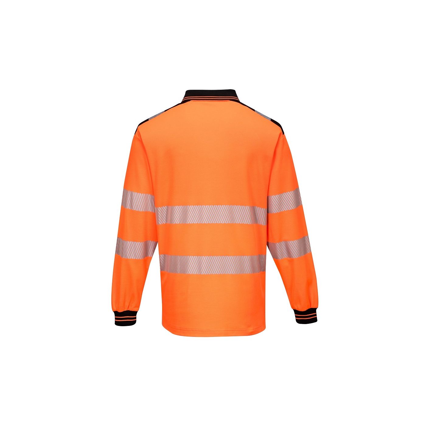 T184 - Hi Vis Polo Shirt Long Sleeve