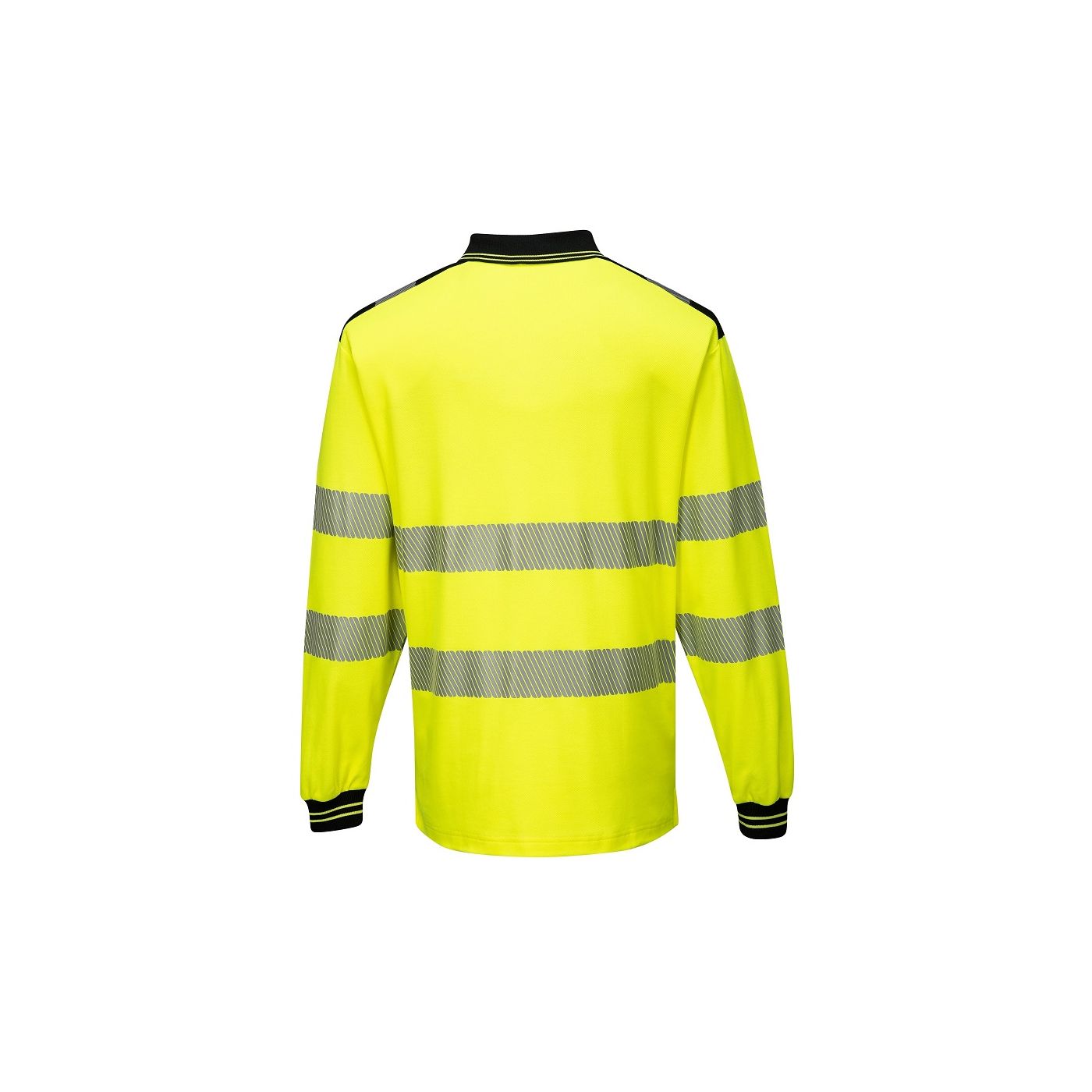 T184 - Hi Vis Polo Shirt Long Sleeve