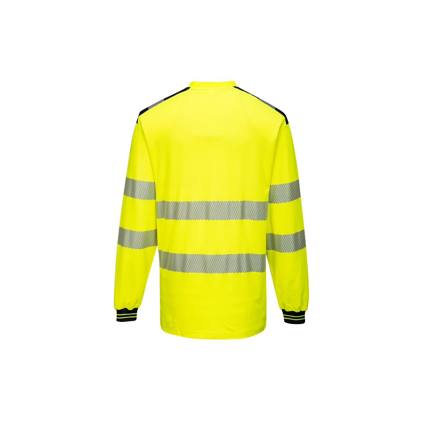 T185 - Hi Vis Teeshirt Long Sleeve