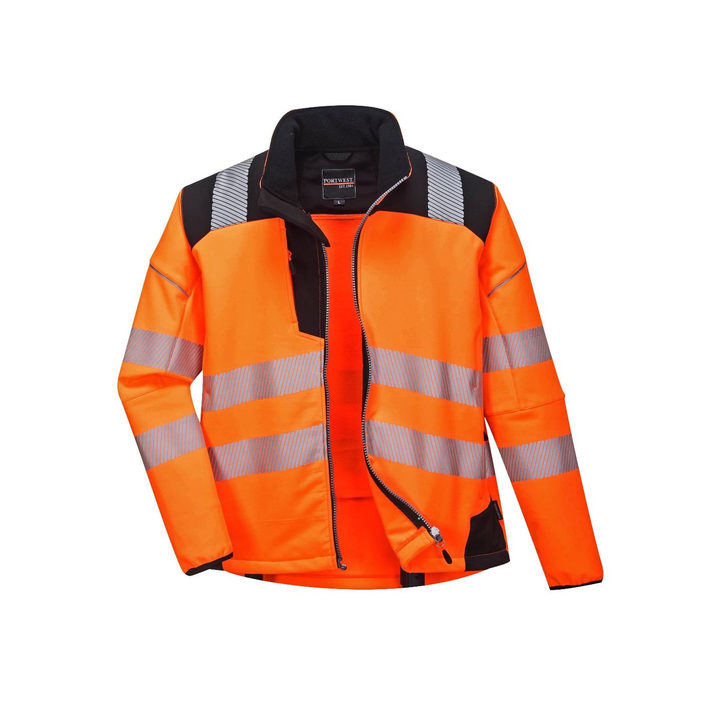 T402 - Hi Vis PW3 Softshell Jacket