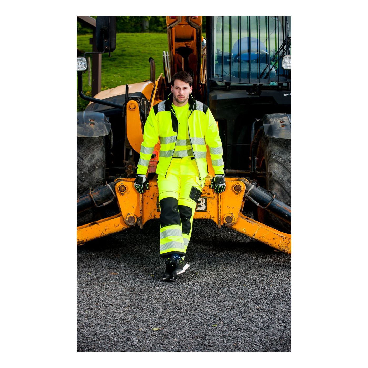 T501 - Hi-Vis Holster Work Trouser