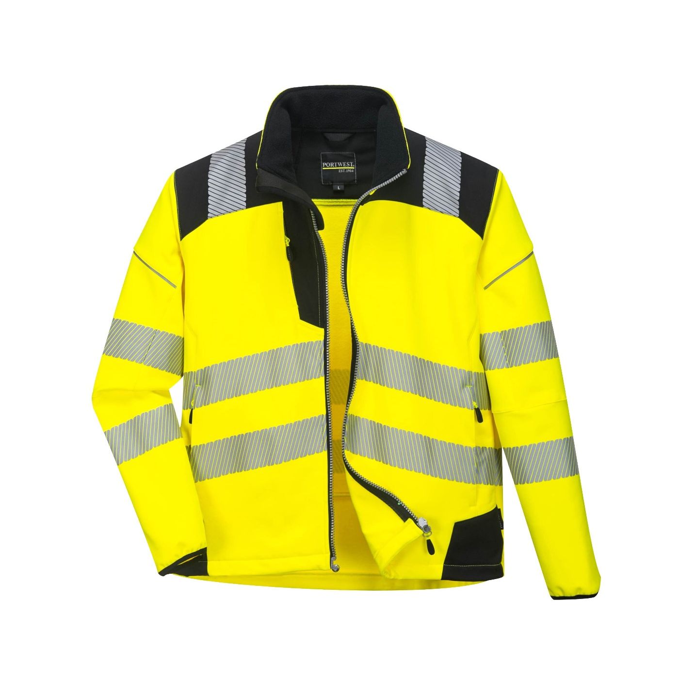 T402 - Hi Vis PW3 Softshell Jacket