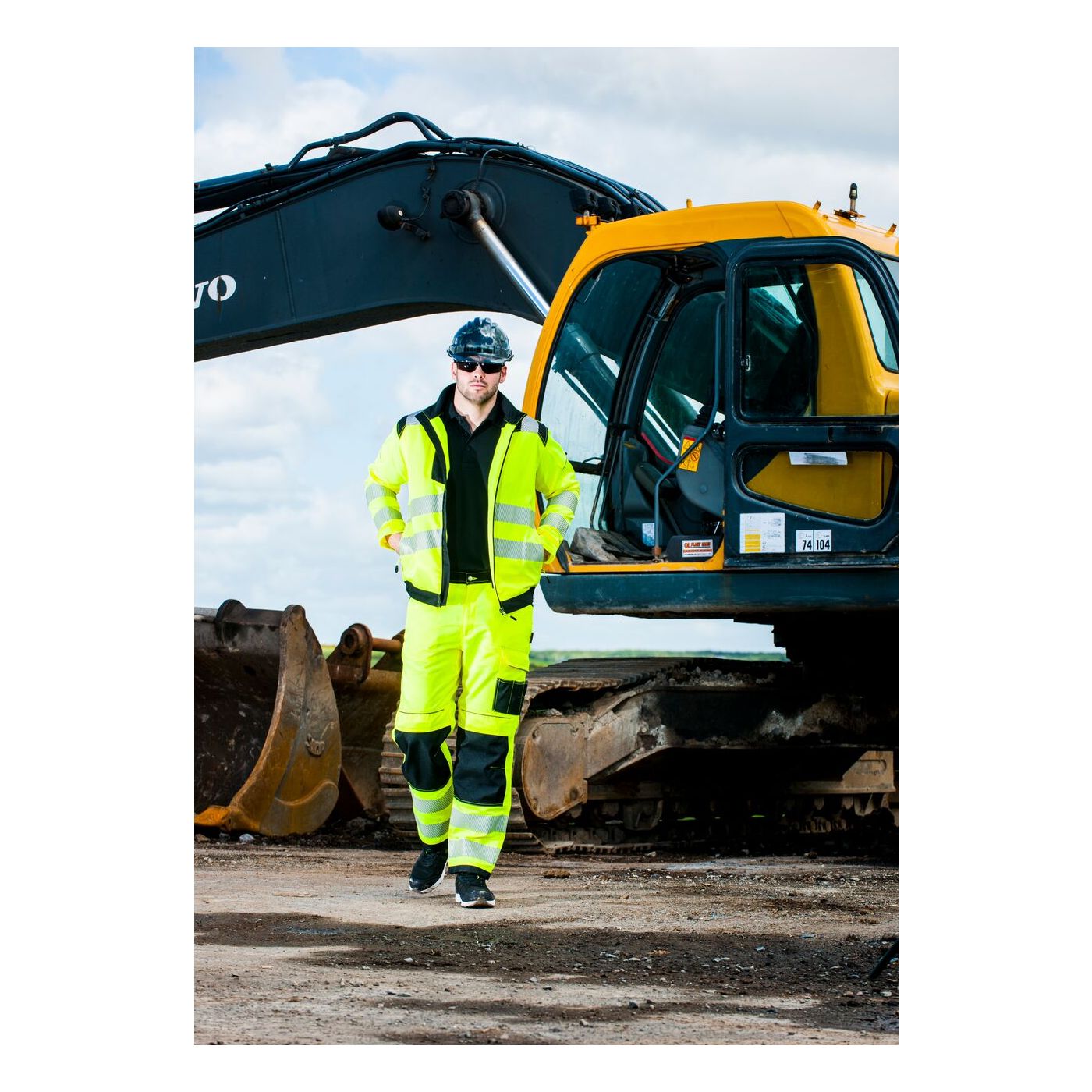 T501 - Hi-Vis Holster Work Trouser