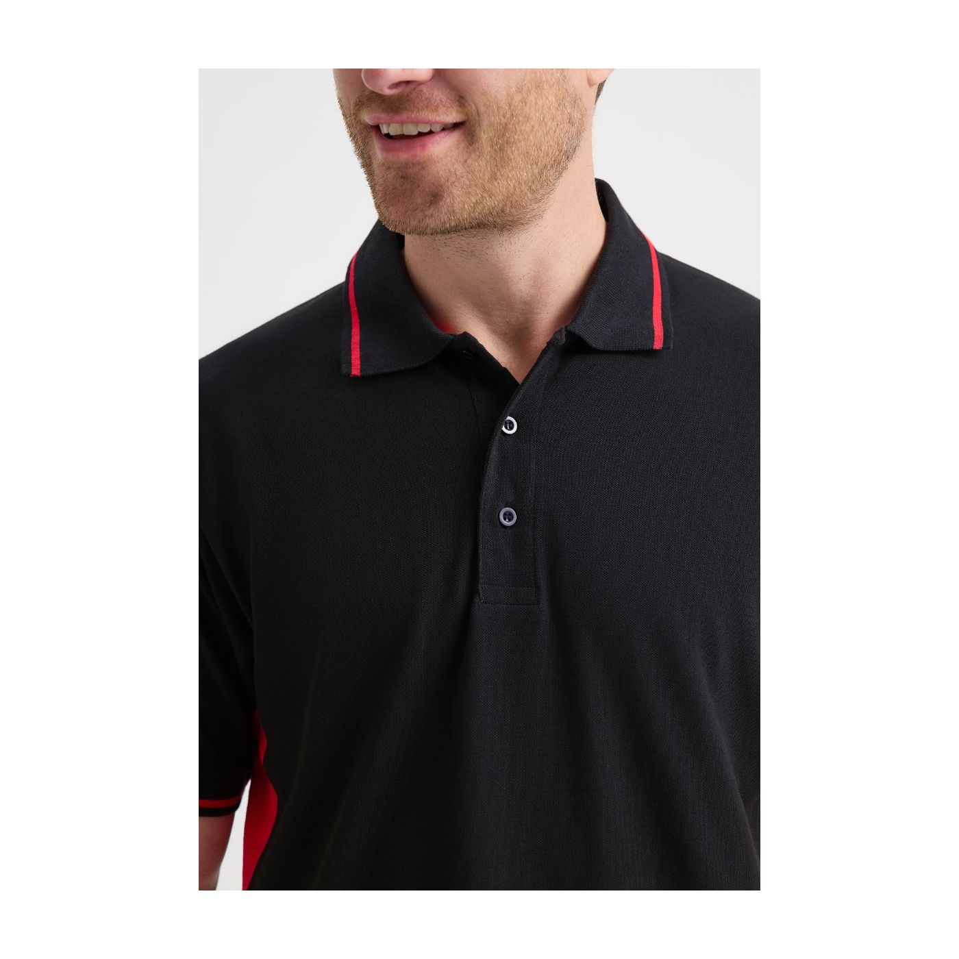 UC117 - Two Tone Polo Shirt