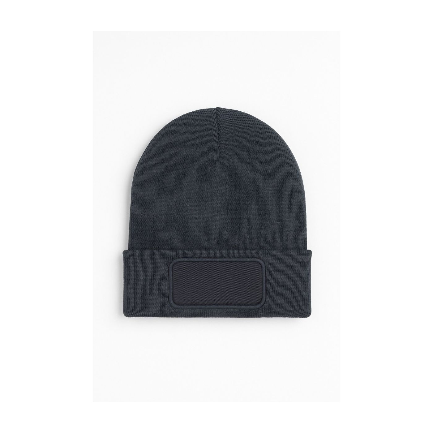UC411-Rectangular Patch Beanie
