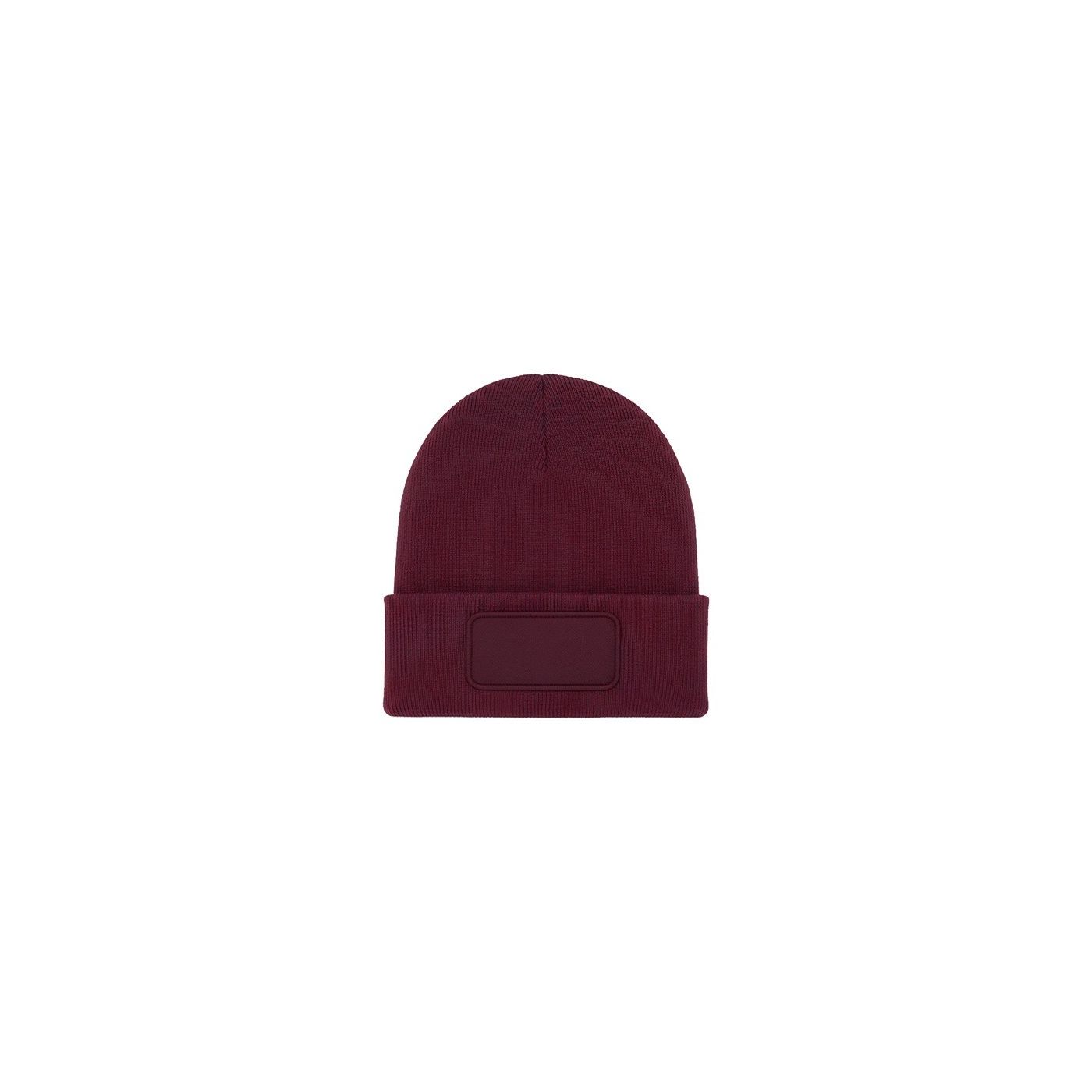 UC411-Rectangular Patch Beanie