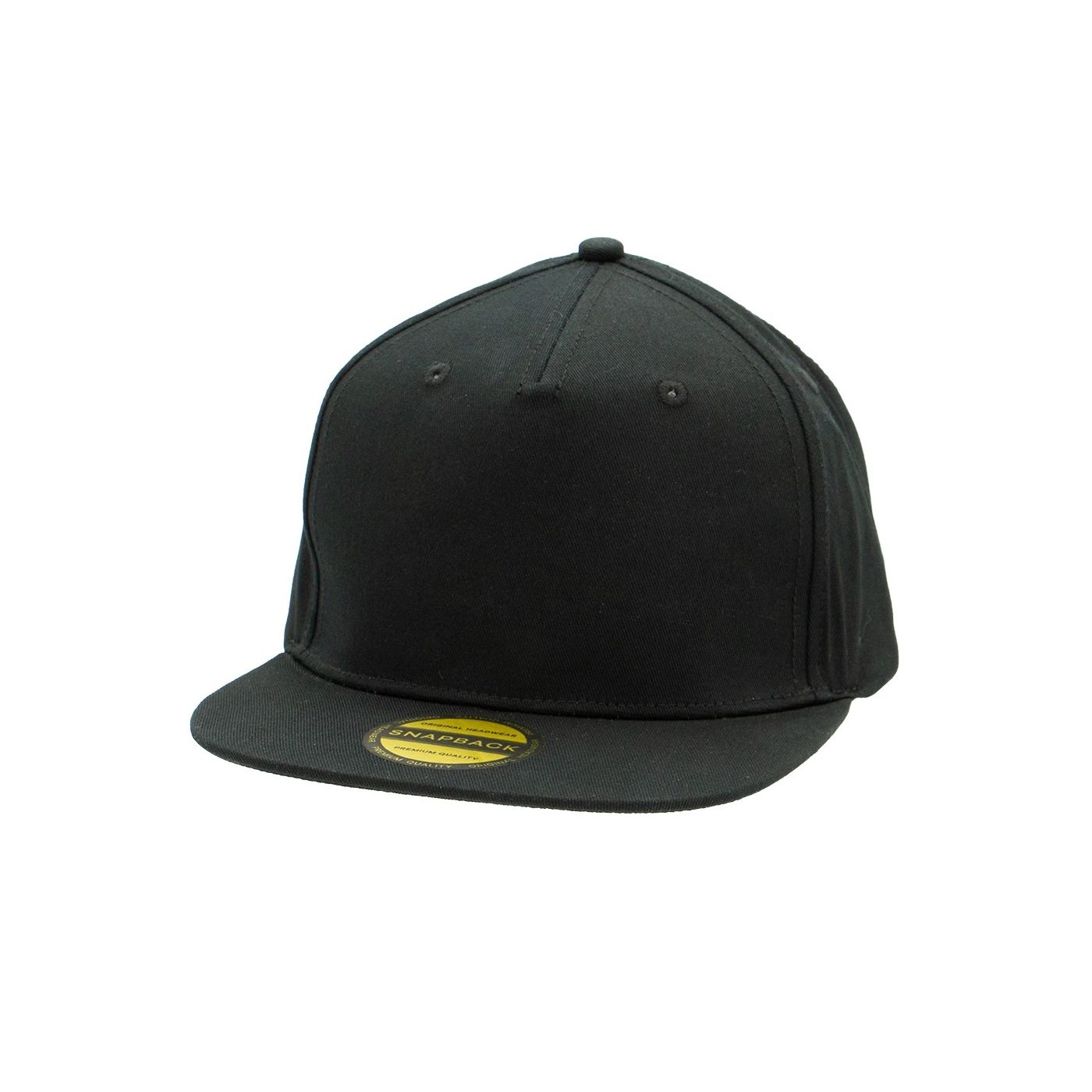 UC433 - Original Snapback 5 Panel Basebball Cap