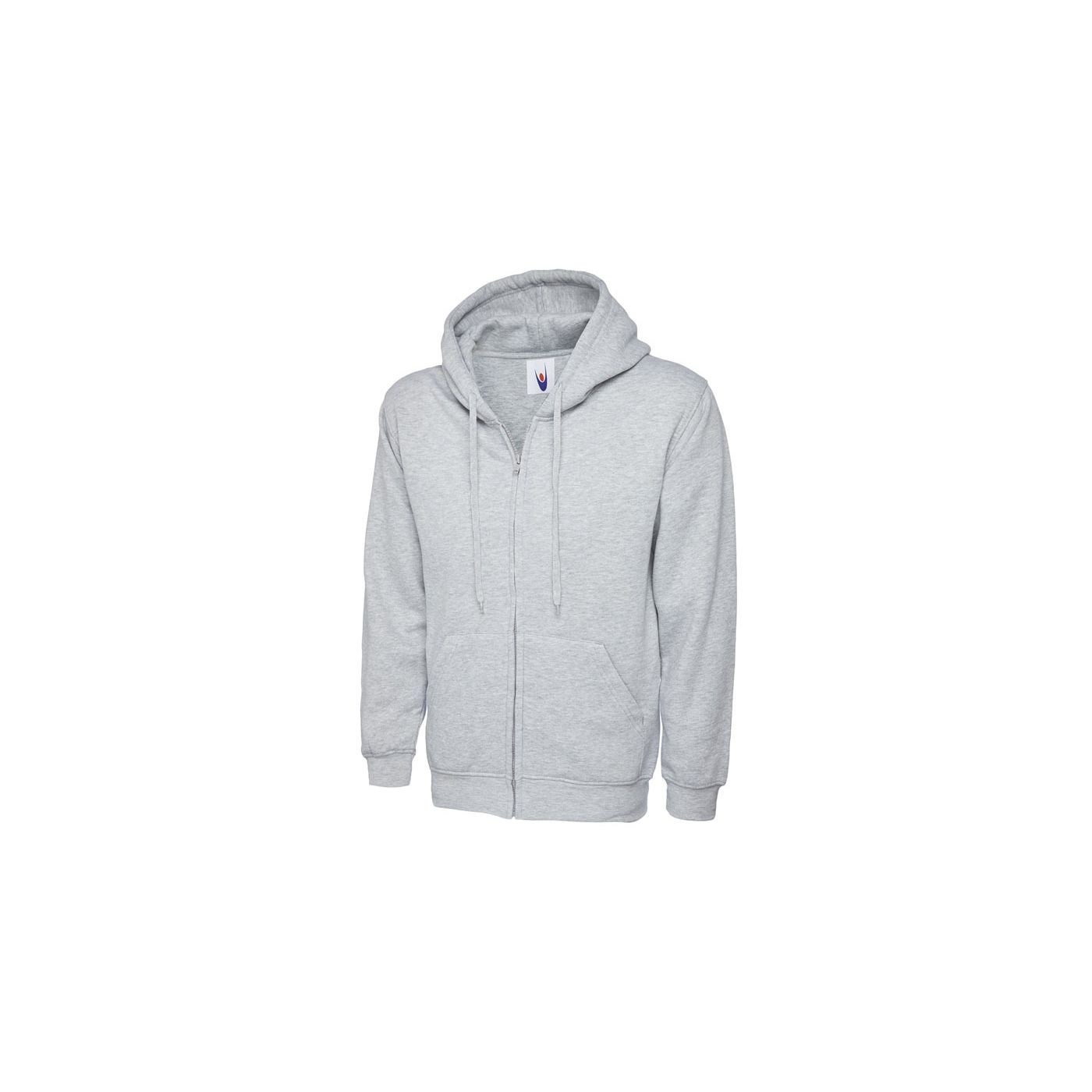 UC504 - Uneek Hooded Classic Sweatshirt - Full Zip