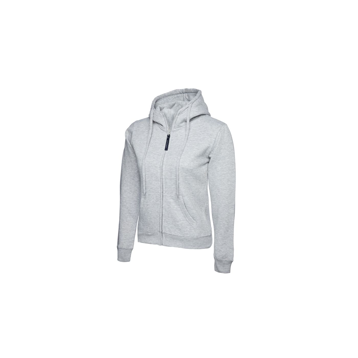 UC505 - Uneek Ladies Classic Full Zip Hooded Sweatshirt