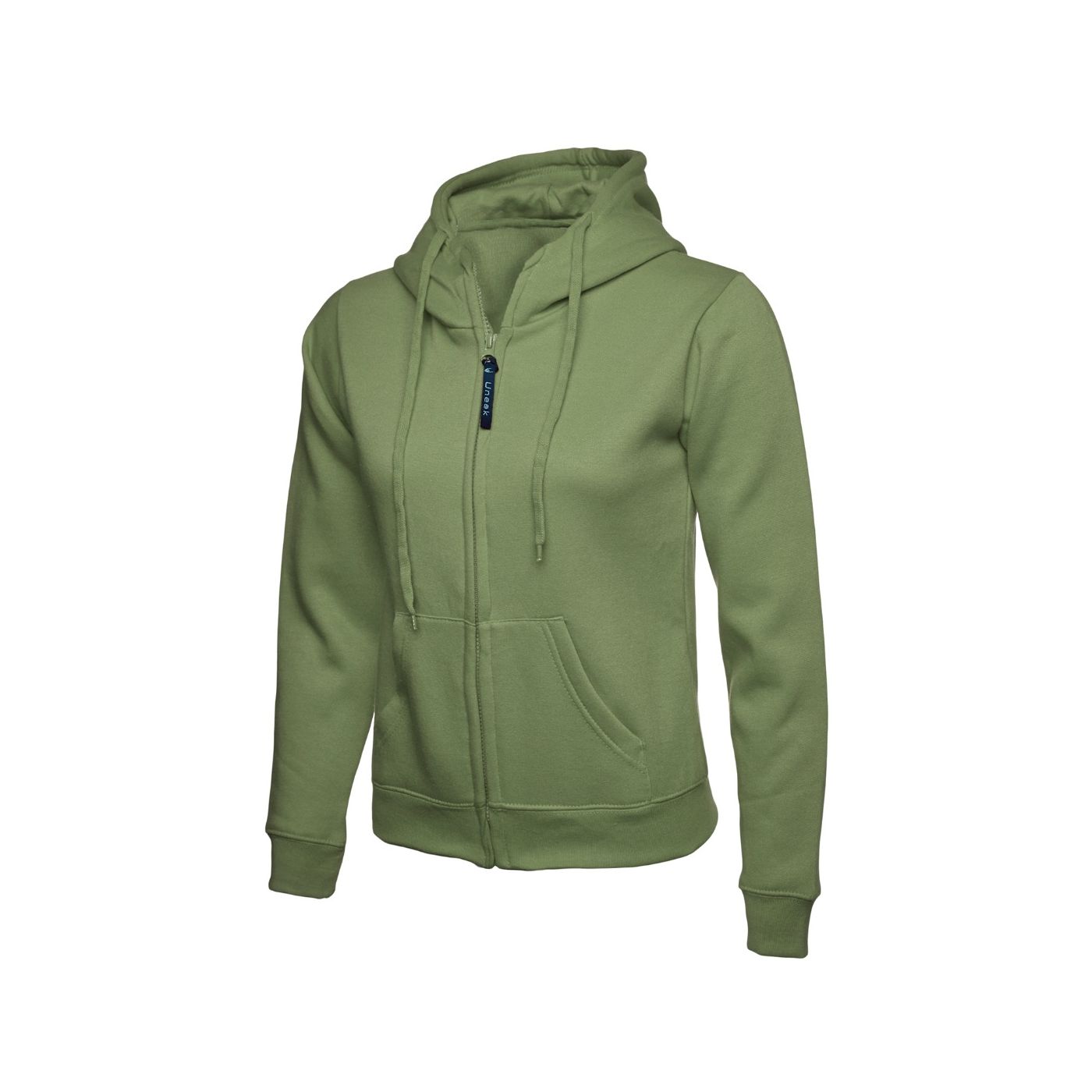 UC505 - Uneek Ladies Classic Full Zip Hooded Sweatshirt
