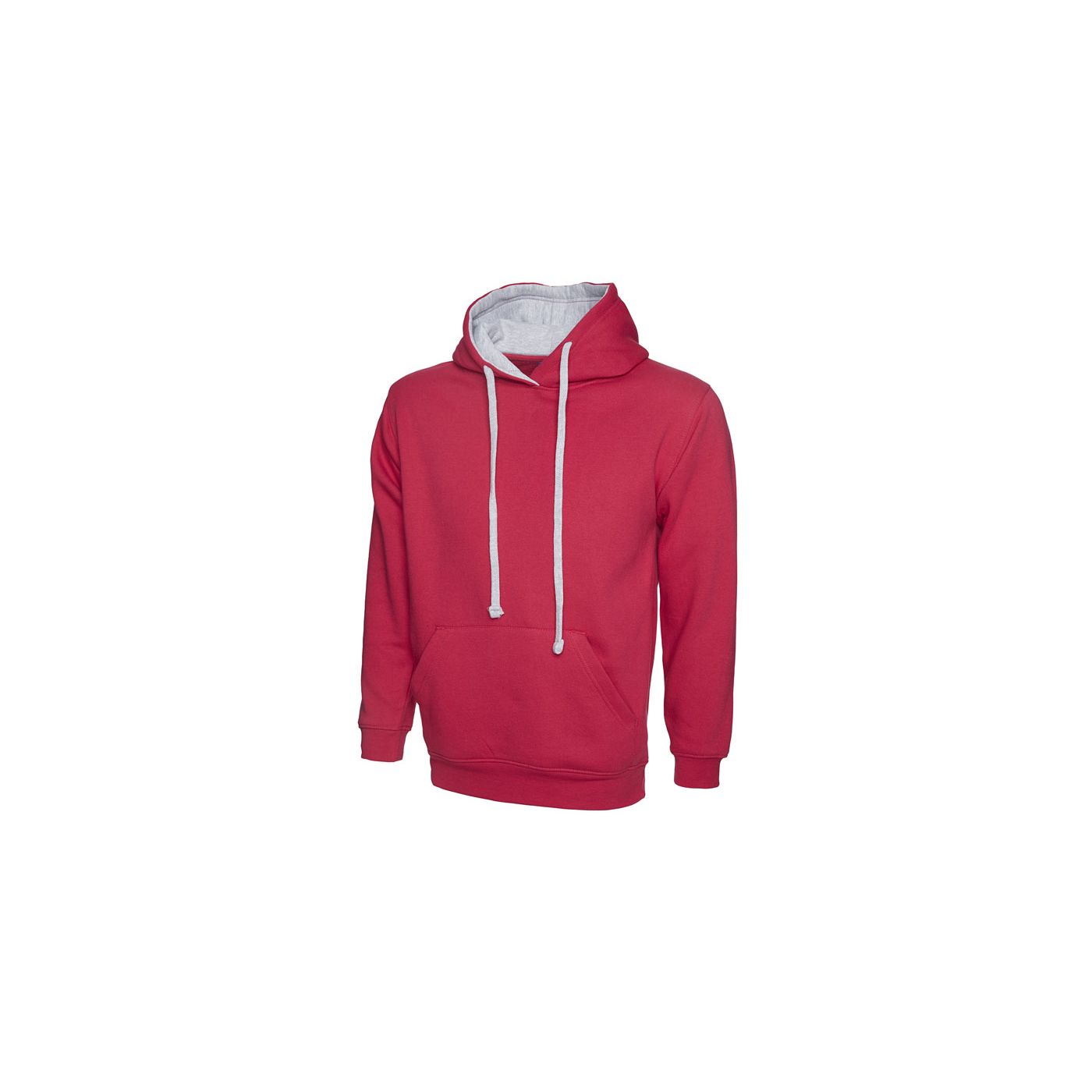 UC507 - Uneek Hooded Contrast Sweatshirt