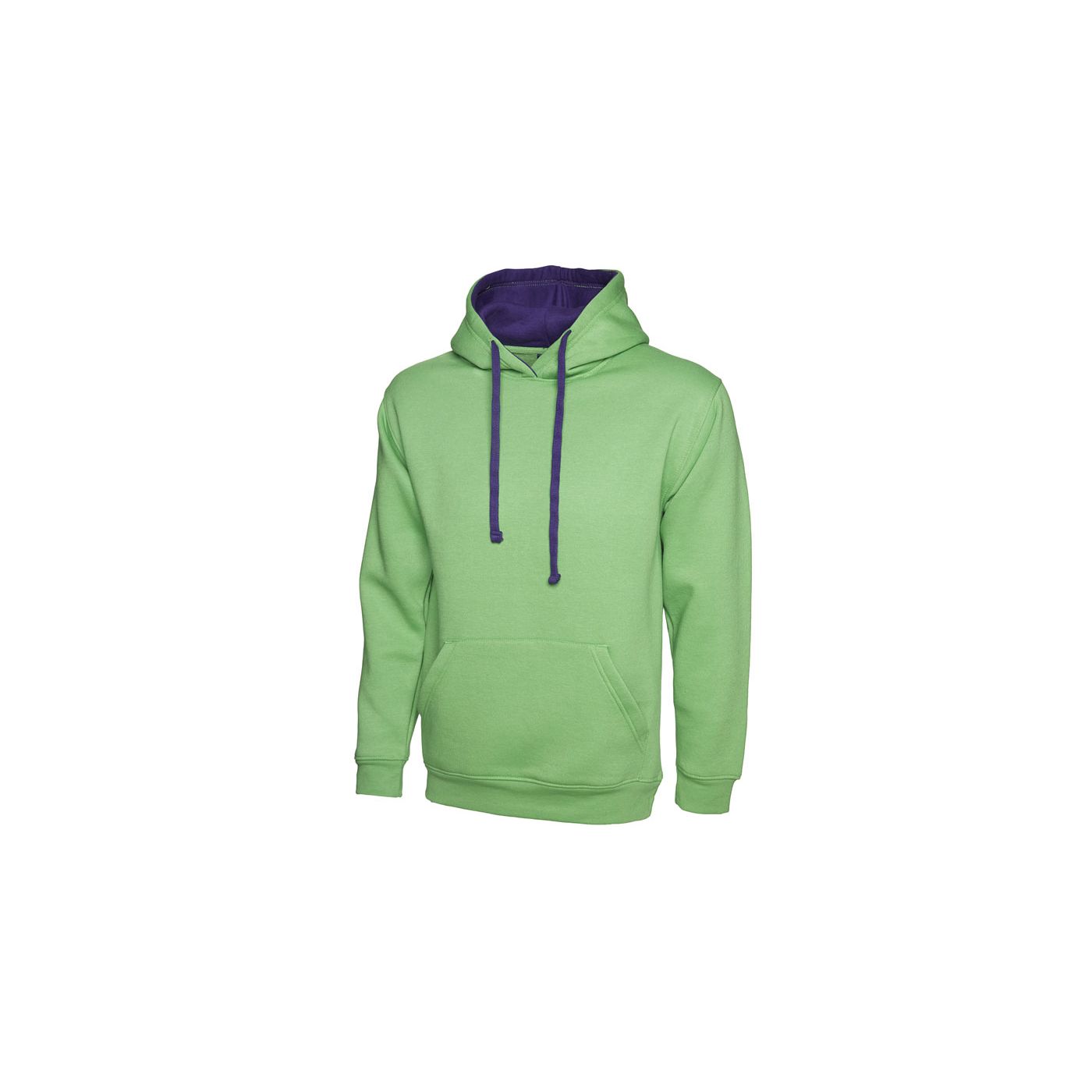 UC507 - Uneek Hooded Contrast Sweatshirt