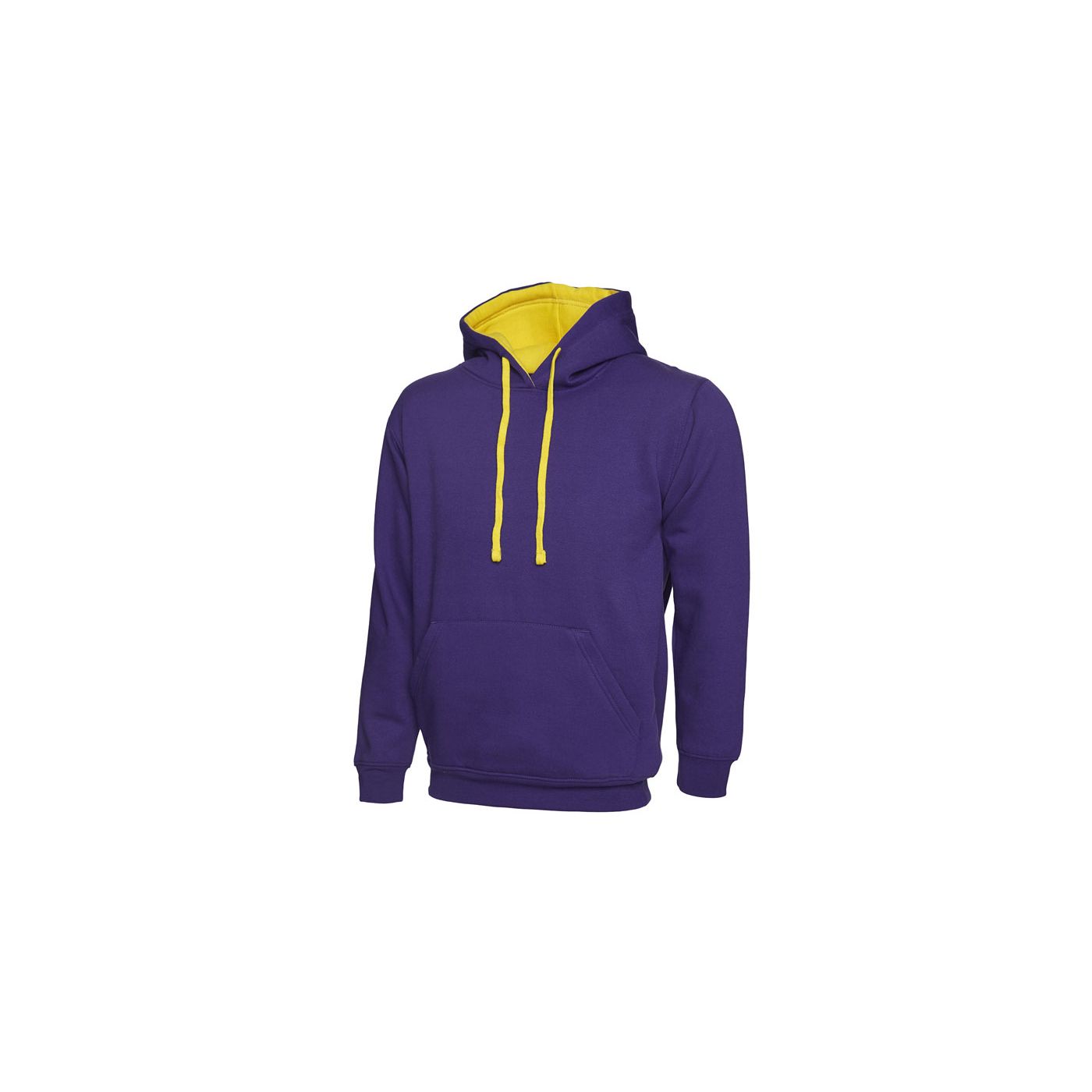 UC507 - Uneek Hooded Contrast Sweatshirt