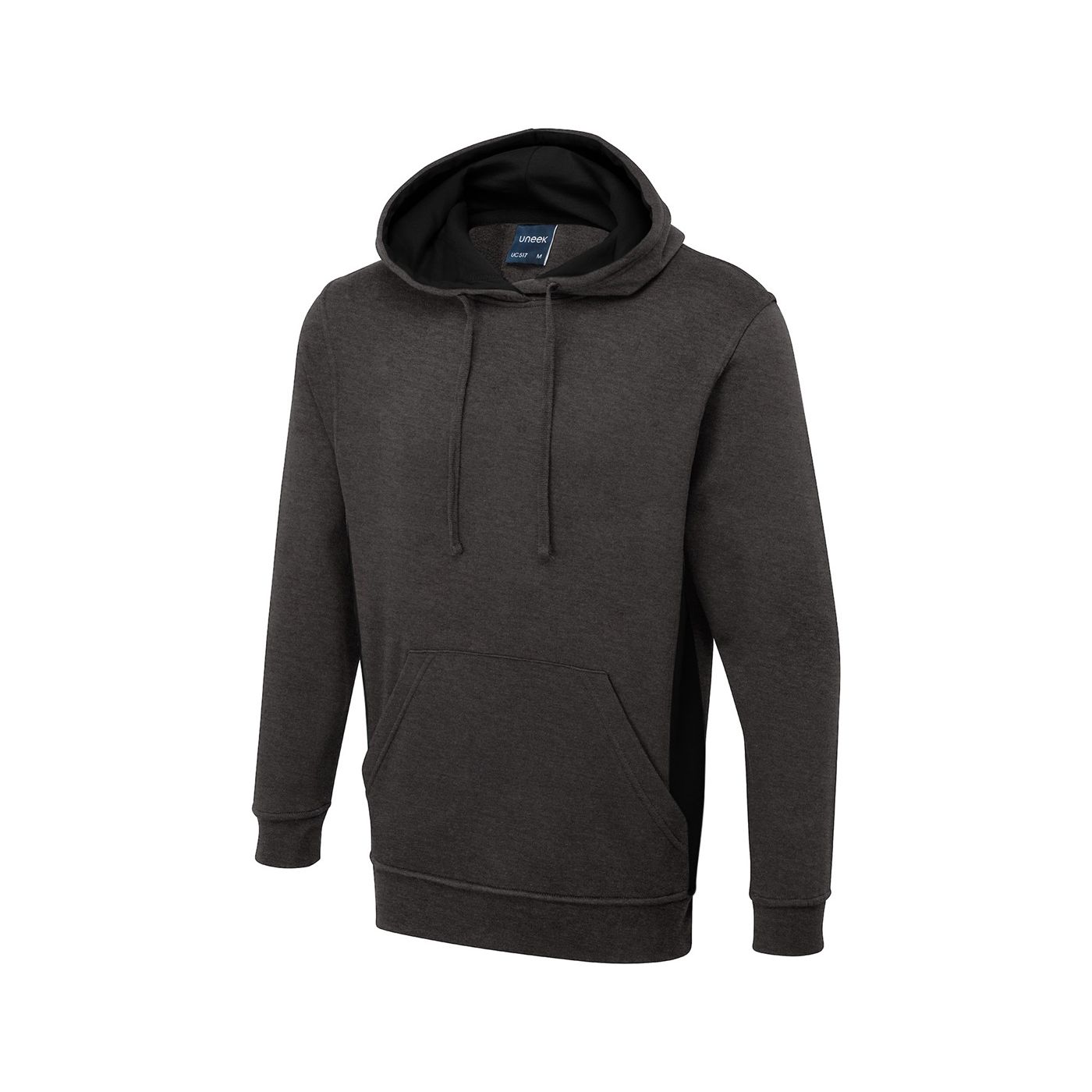 UC517 - Uneek Two Tone Hooded Sweatshirt