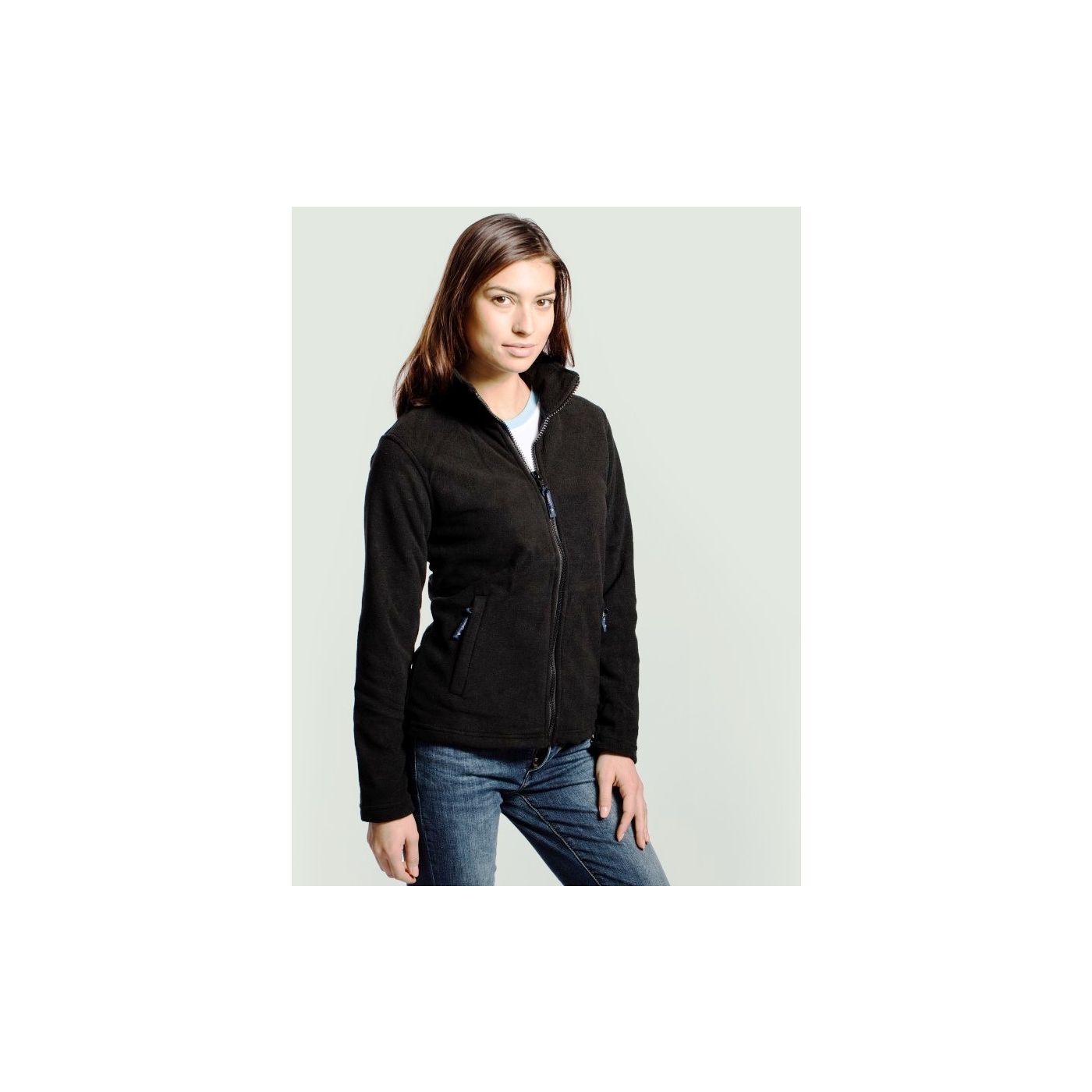UC608 - Uneek Ladies Full Zip Classic Fleece  