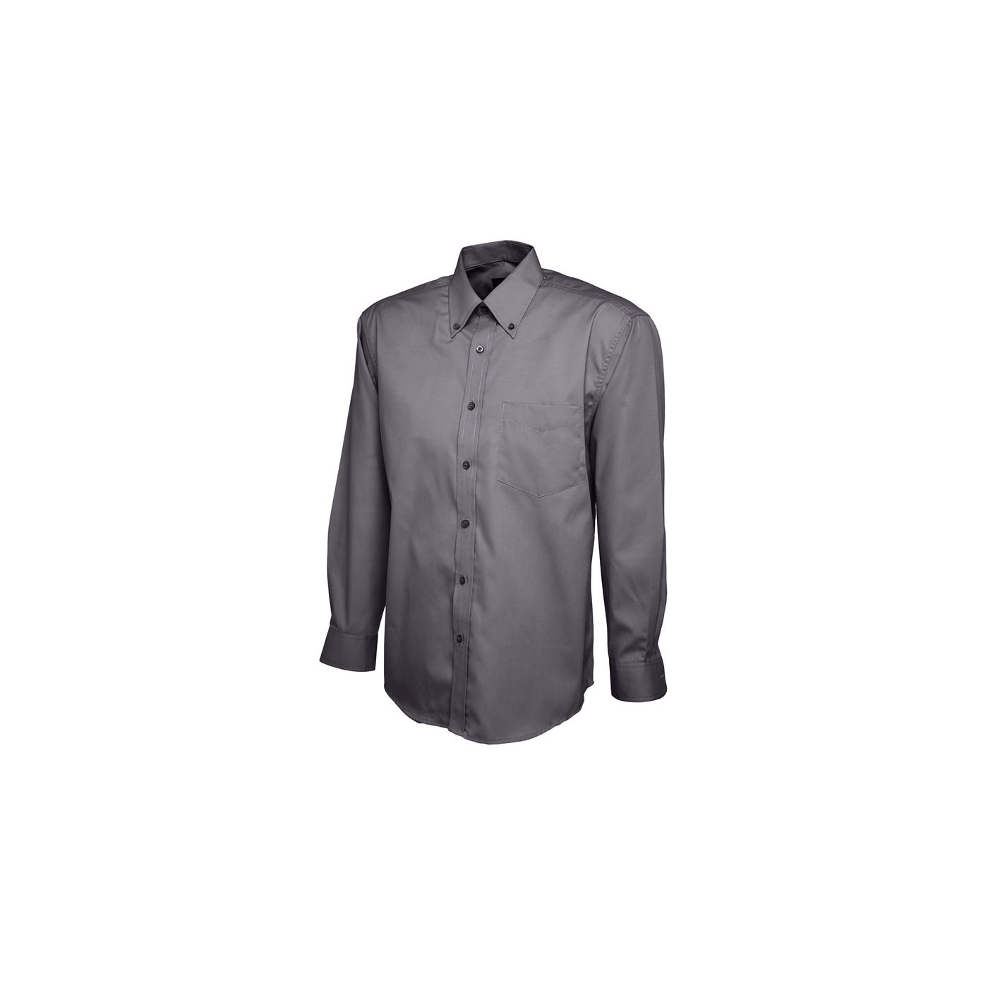 UC701 - Uneek Mens Pinpoint Long Sleeve Oxford Shirt