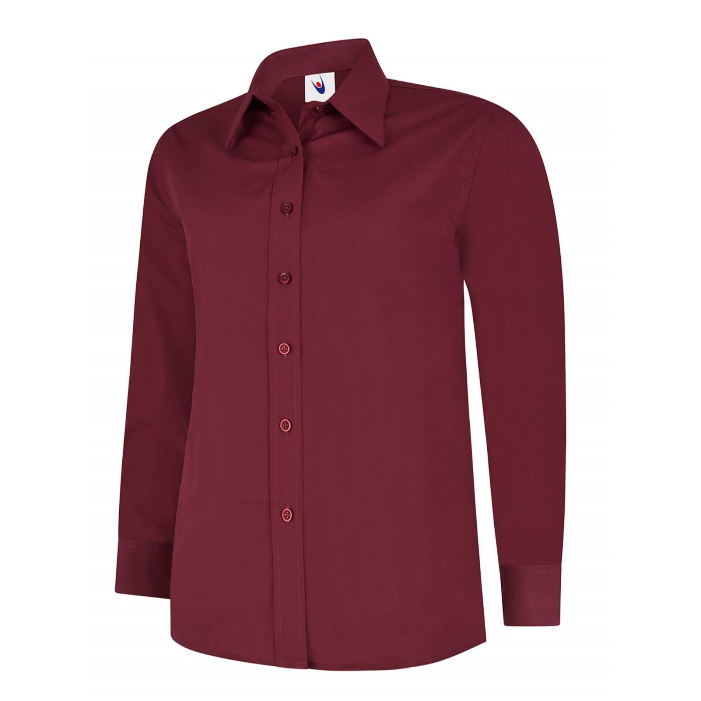 UC711 - Uneek Ladies Poplin Full Sleeve Shirt