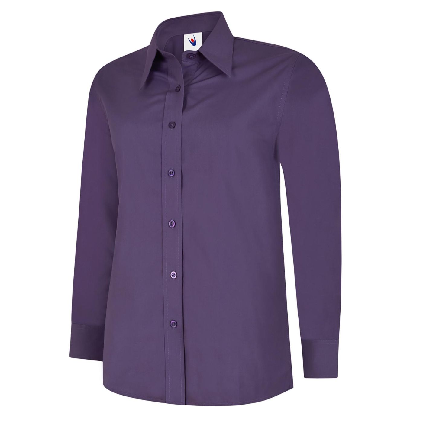 UC711 - Uneek Ladies Poplin Full Sleeve Shirt