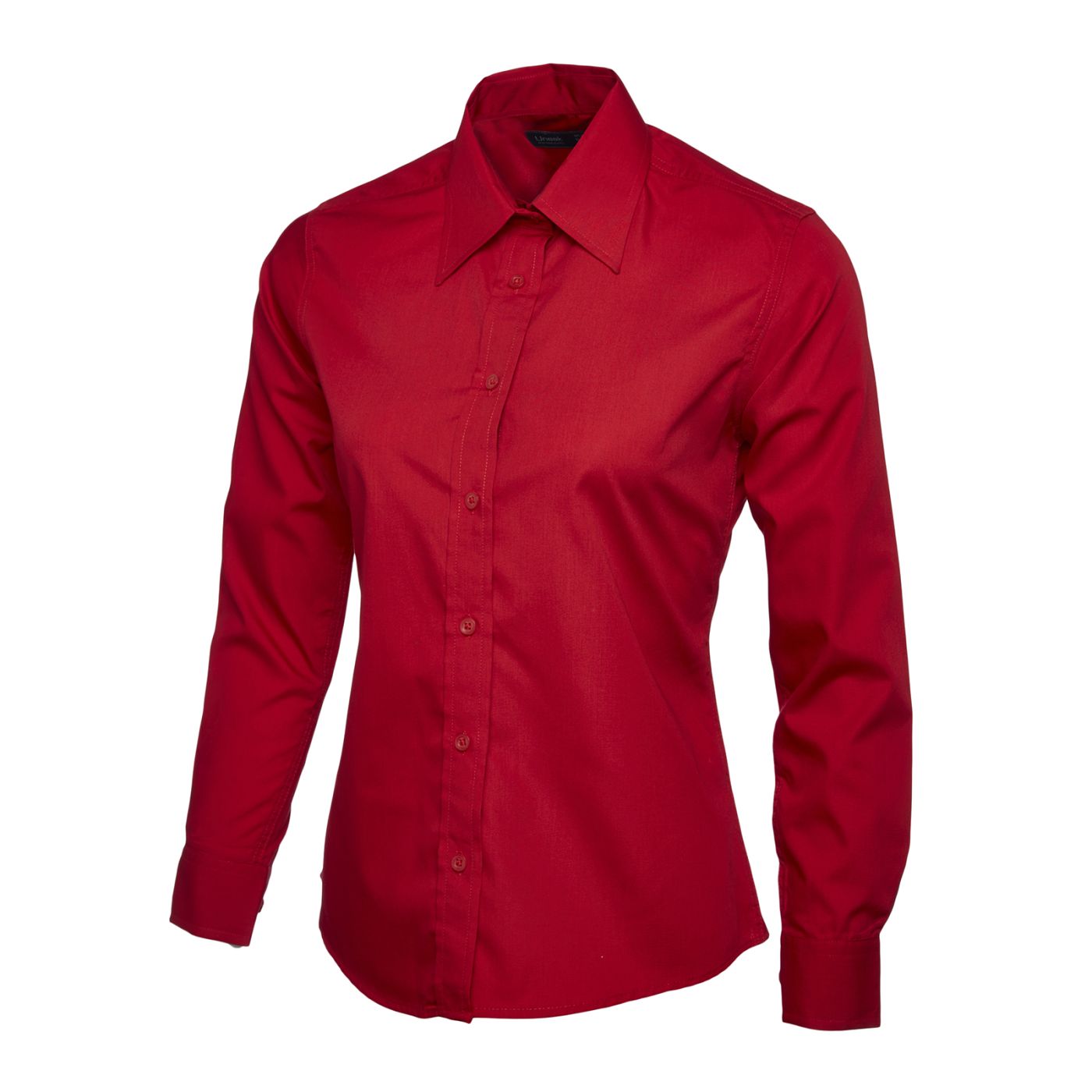UC711 - Uneek Ladies Poplin Full Sleeve Shirt
