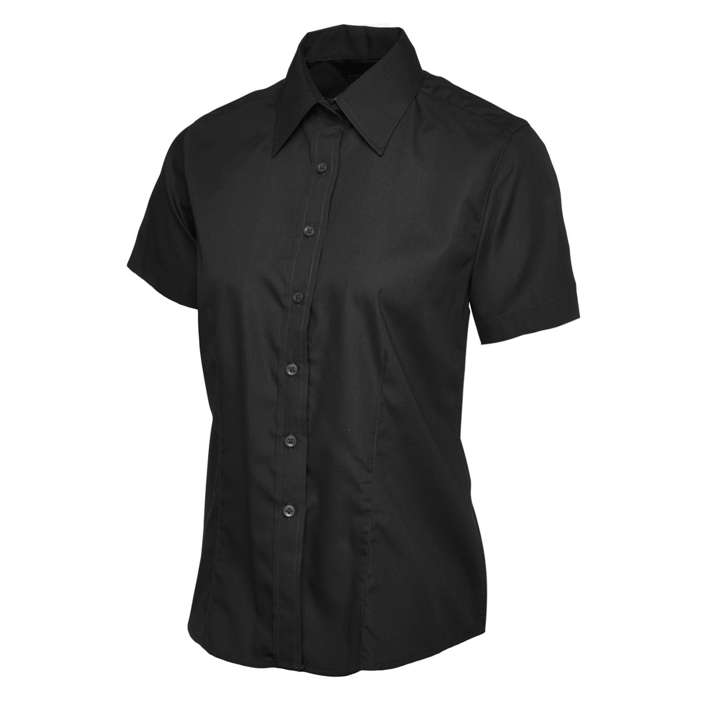 UC712 - Uneek Ladies Poplin Half Sleeve Shirt