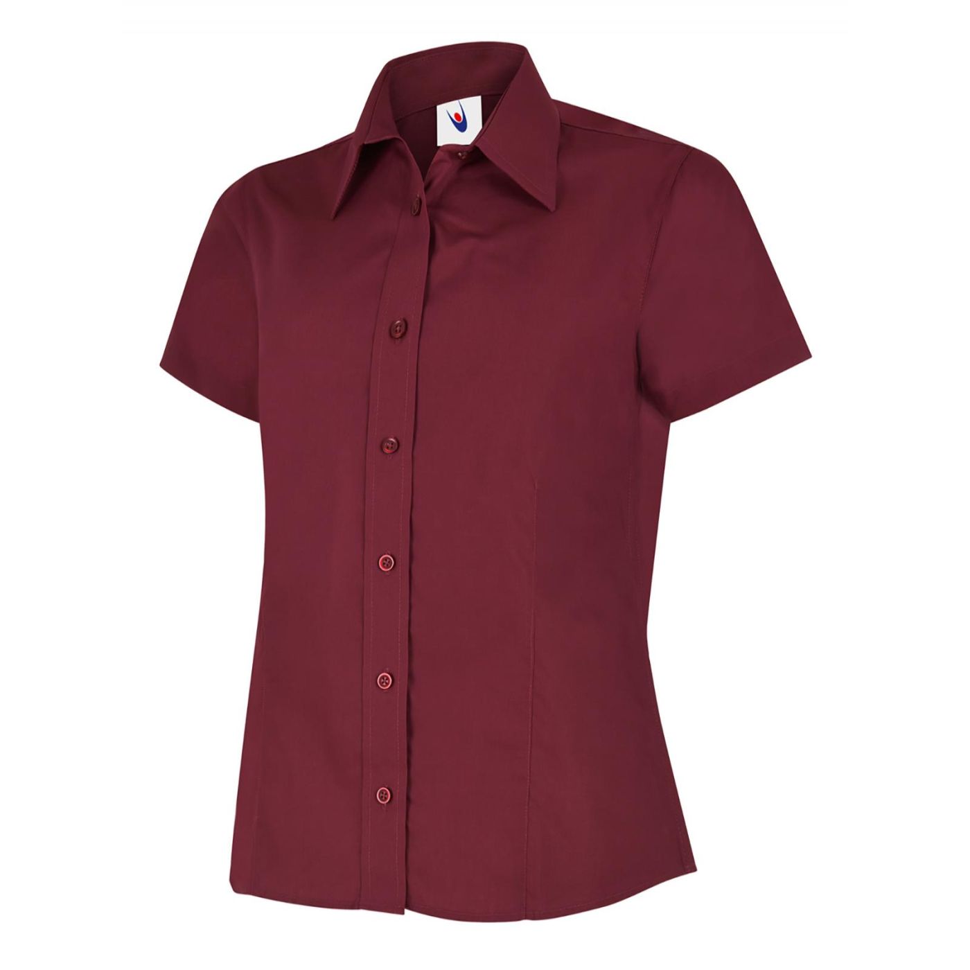 UC712 - Uneek Ladies Poplin Half Sleeve Shirt