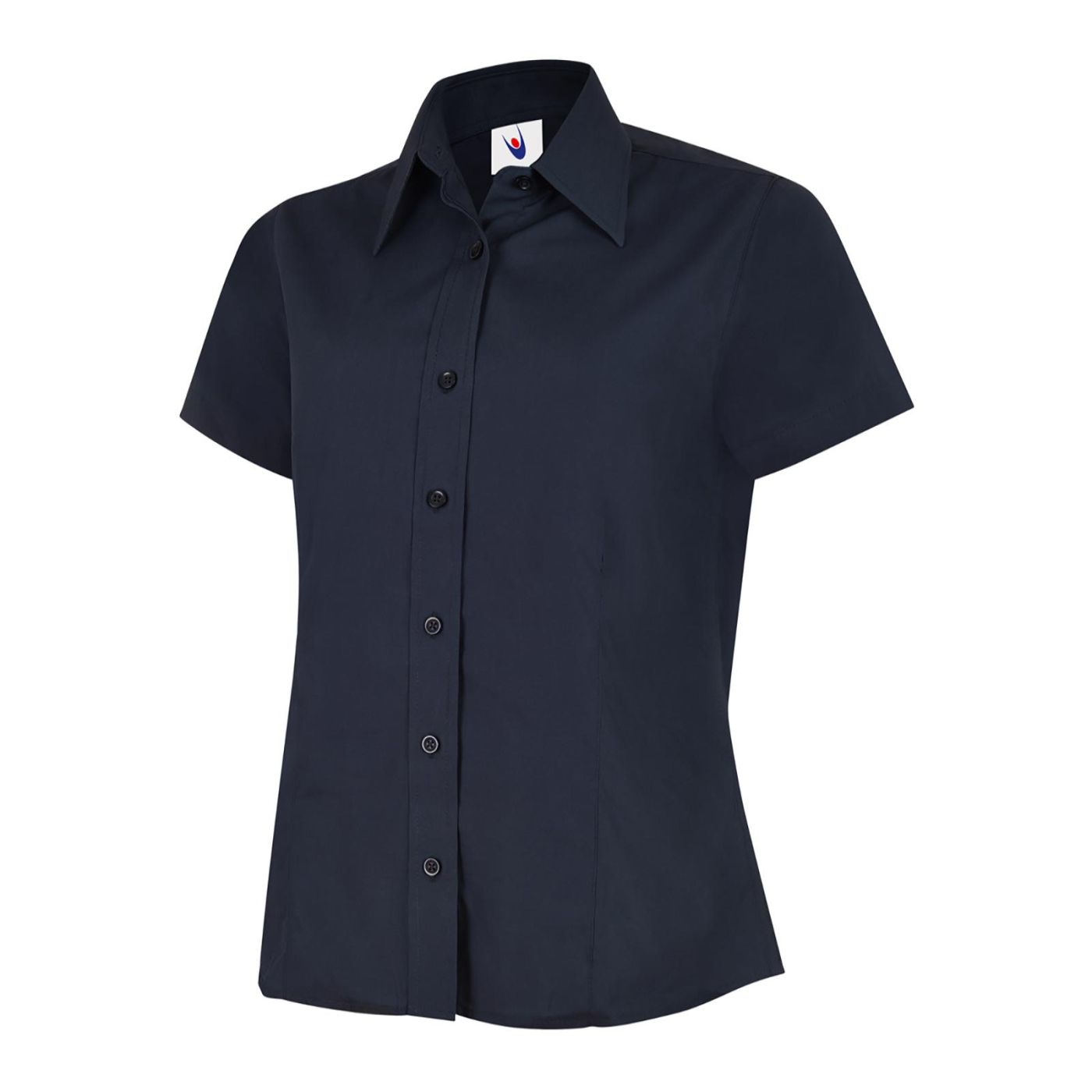UC712 - Uneek Ladies Poplin Half Sleeve Shirt