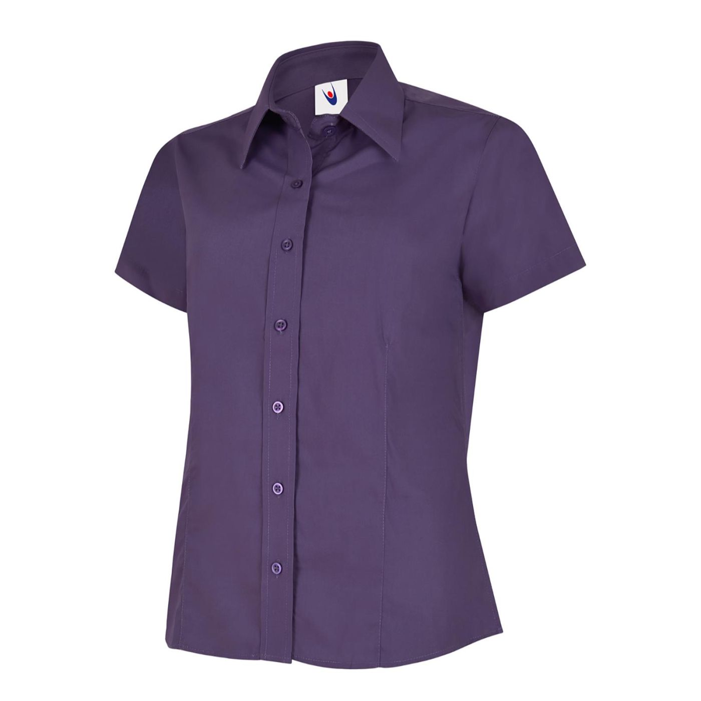 UC712 - Uneek Ladies Poplin Half Sleeve Shirt