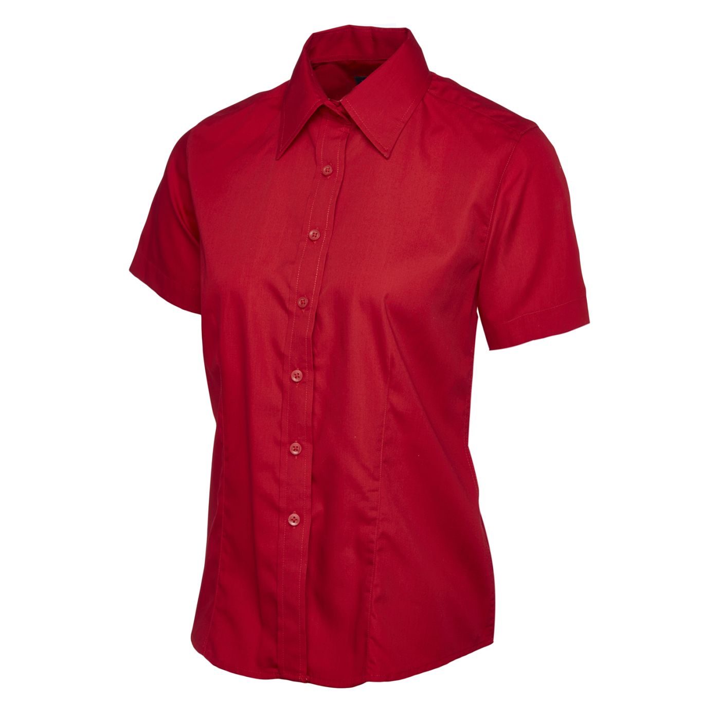 UC712 - Uneek Ladies Poplin Half Sleeve Shirt