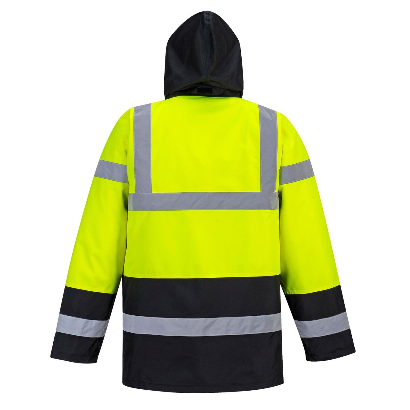 S466 - High Vis 2 Tone Yellow Traffic Jacket
