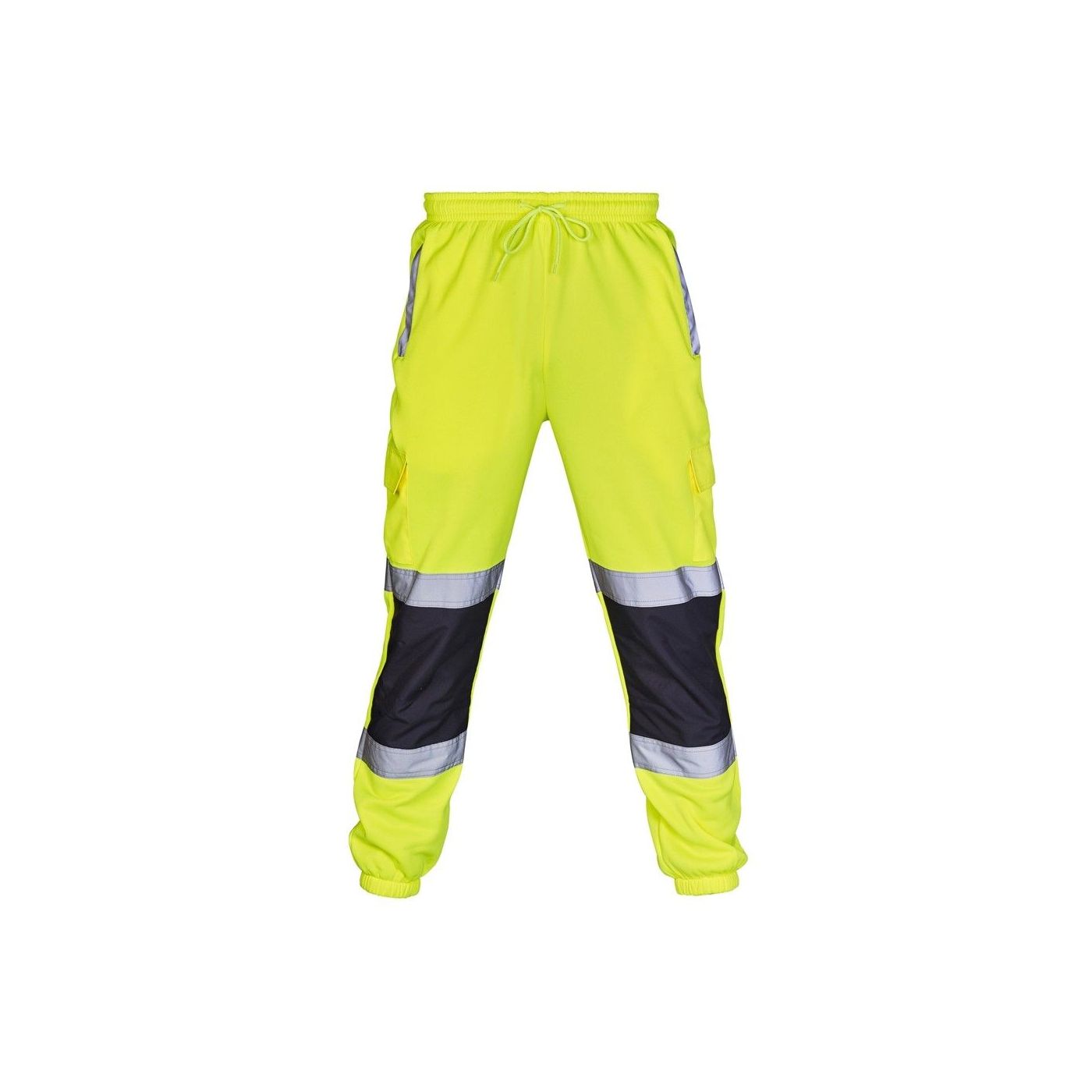 J904 - Hi Vis Two Tone Jogging Bottoms