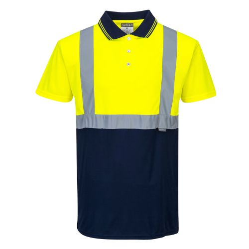 S479 - Two-Tone Polo Shirt