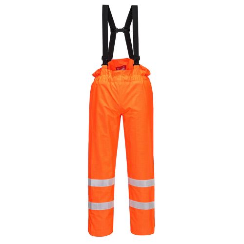 S780 - Portwest Bizflame Rain Unlined Hi-Vis Antistatic FR Trouser